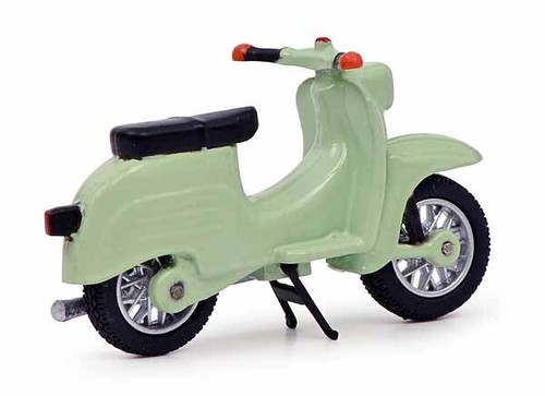 450380200 Schuco 1:43 3er-Set Schwalbe, Simson S51, Roller GS Motorrädern - Picture 5 of 7