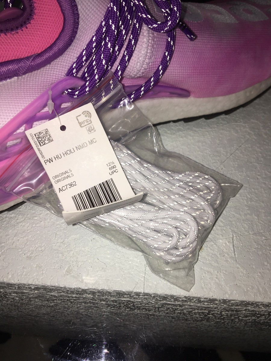 Pharrell X Adidas Human Race NMD Hu Holi Festival Pink Glow Pharrell X Adidas Human Race NMD Hu Holi Festival Pink Glow