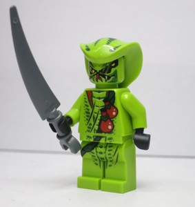 lego ninjago green snake