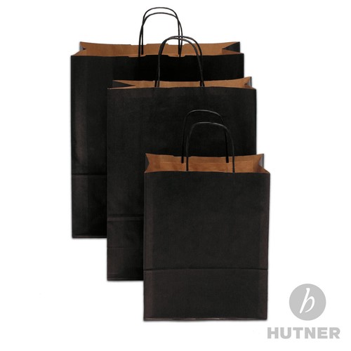 HUTNER Papiertüten bunt Kordelhenkel Papiertragetaschen Papiertaschen klein/groß - Bild 5 von 8
