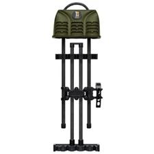 Tight Spot Quiver 5 Arrow Shift Lock 1-Piece Adjustable Moss Green Right or Left