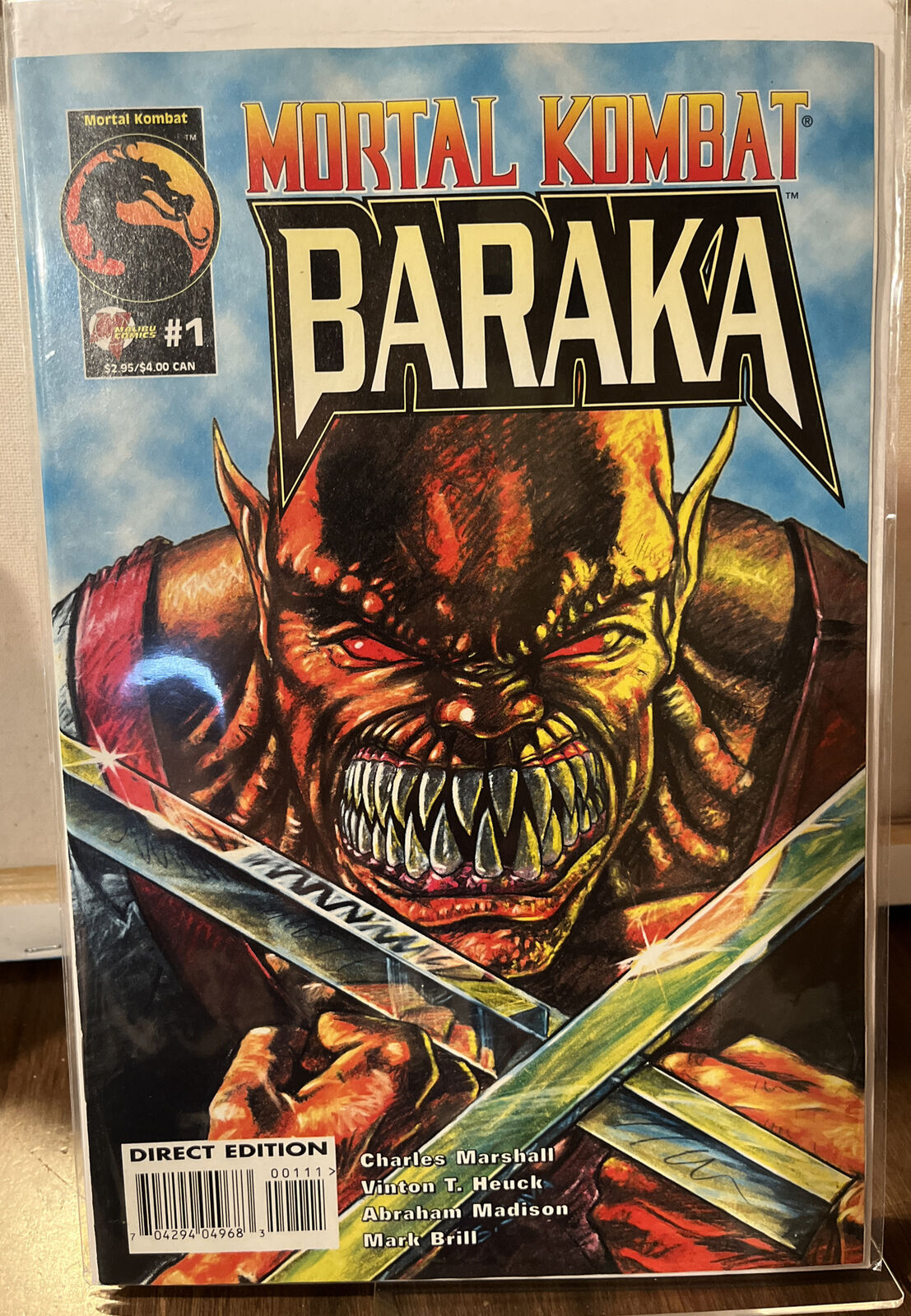 Mortal Kombat: Baraka #1. Malibu Comics Babality. HBO Max Movie Key. See  Pics