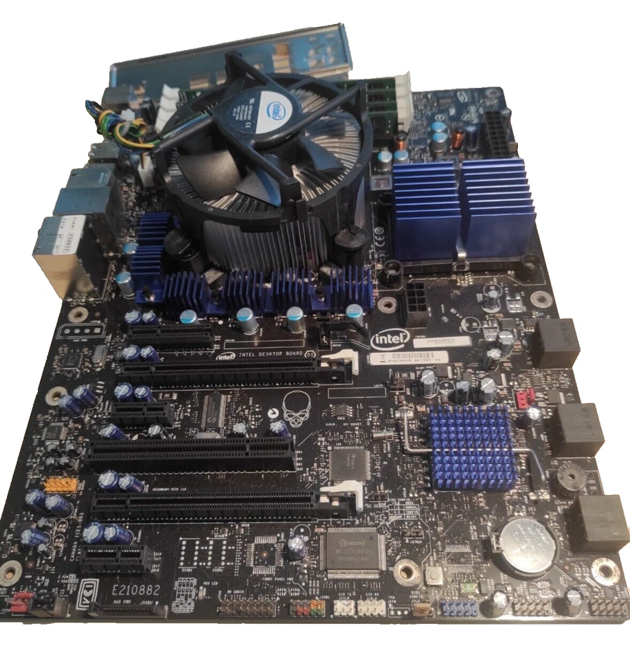 Intel Desktop Board DX58SO Core i7 CPU 950 3.0GHz 8GB Kingston KVR1066D3N7k2/4G - Bild 2 von 4