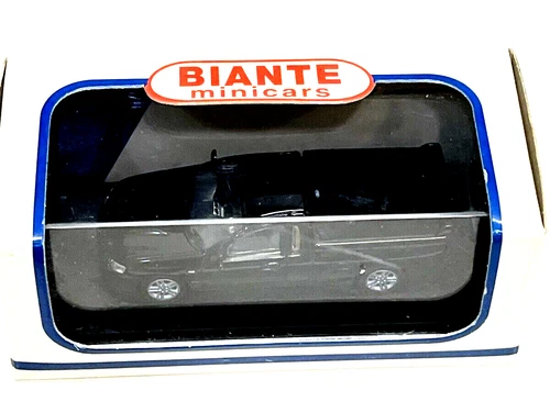 Biante 1/64 Ford Performance Vehicle Pursuit Utility Black Model Car New