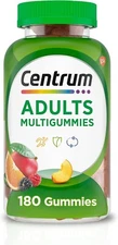 Centrum MultiGummies Gummy Multivitamin for Adults Multivitamin/Multimineral 180