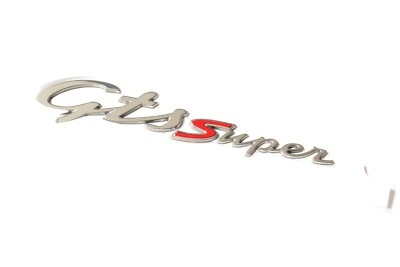 Vespa lettering ''GTS Super'' - side/to glue - until manufacturing year 2018 - emblem 300