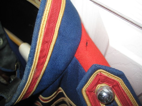 Vintage Fruhauf LAMAR HIGH SCHOOL Houston MARCHING BAND UNIFORME REDSKINS USATO - Foto 4 di 12