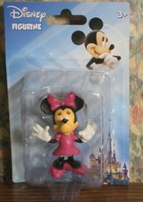 Disney Minnie Mouse 2 1/4" PVC Figure Beverly Hills Teddy Bear - New on Card