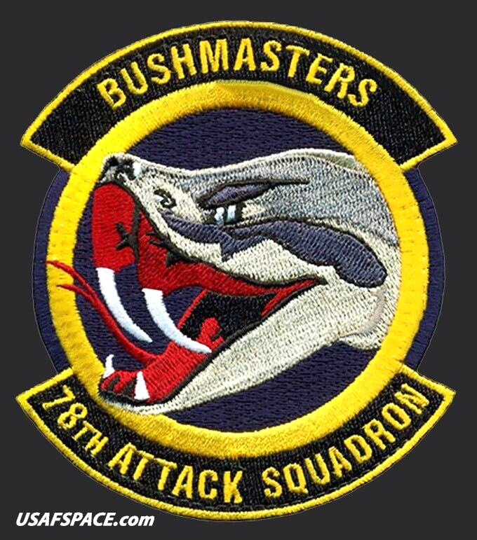 USAF 78TH ATTACK SQ -78 ATKS-MQ-9 Reaper UAV DRONE-Creech AFB