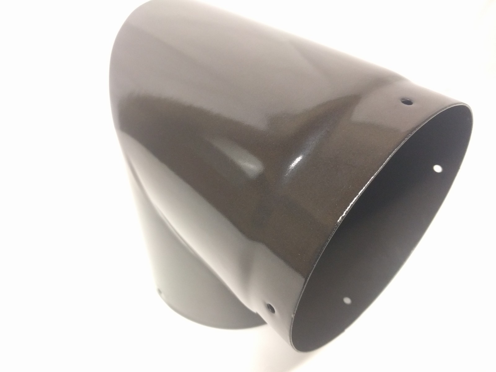 Enamel Stovepipe 6" x 90° ELBOW PIPE Chestnut Brown Vermont Castings