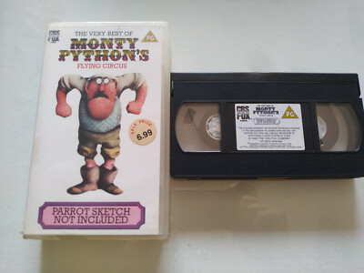 Monty Python´S Flying Circys Parrot Sketch Very Best - VHS Kassette Tape