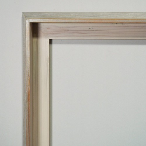 Contemporary Gallery Mount Floating Canvas Frame Solid Wood Hand Finished Modern