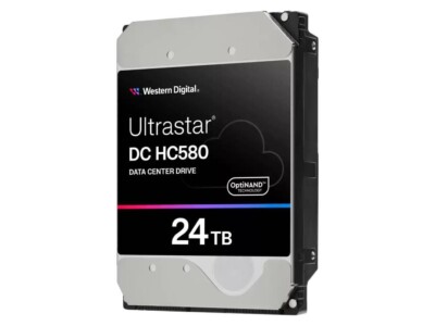 WD Ultrastar DC HC580 WUH722424ALE6L4 - hard drive - 24 TB - SATA