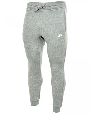 nike cuffed club jogger in grey