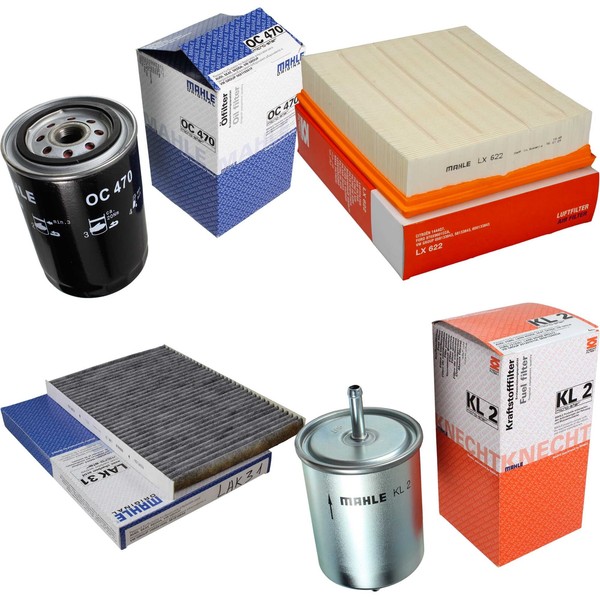 Mahle Kraftstofffilter Kl 2 Innenraum Lak 31 Luftfilter Lx 622 ÖLfilter Oc 470-image