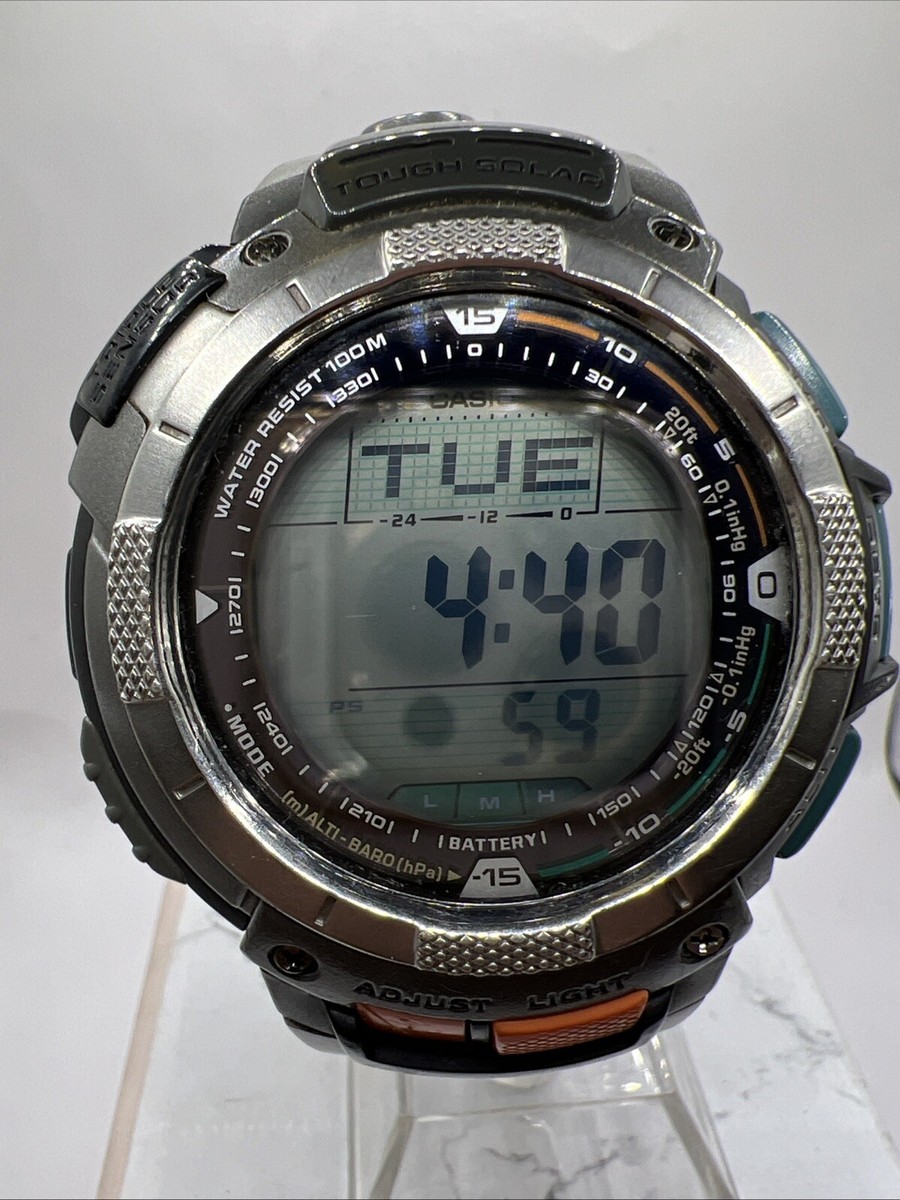 CASIO SPORT PATHFINDER 2894 PAG-80 TOUGH SOLAR With New