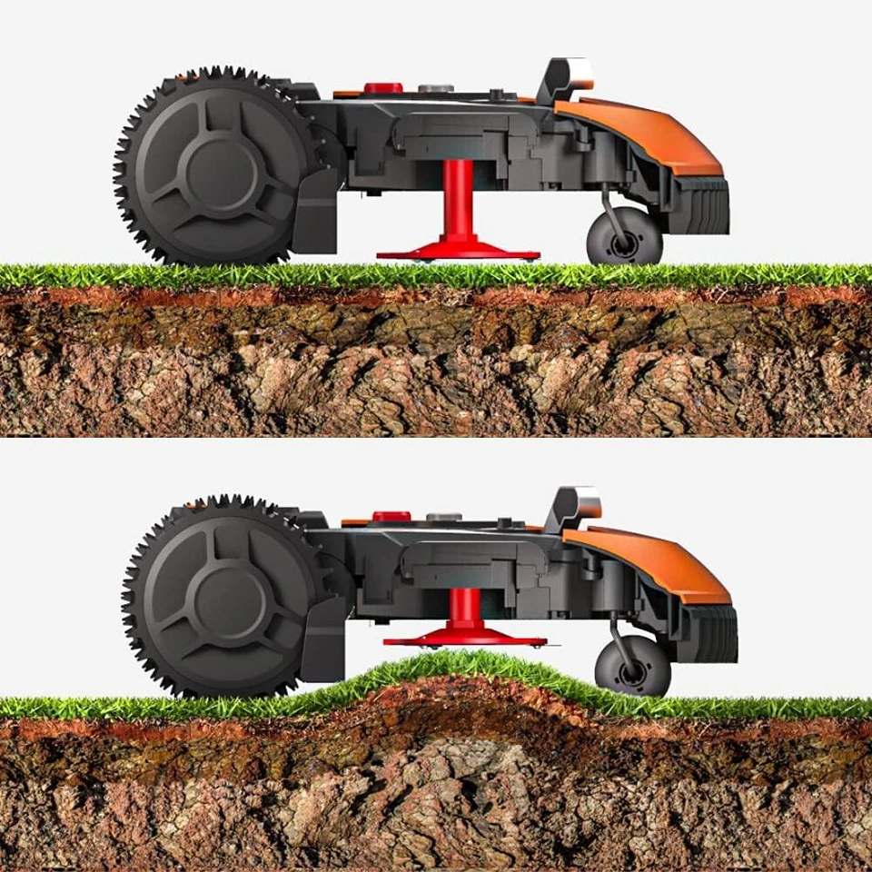 WORX Landroid S WR184E Robot Tagliaerba per Piccoli Giardini fino a 400m²/Automatico - Immagine 3 di 4