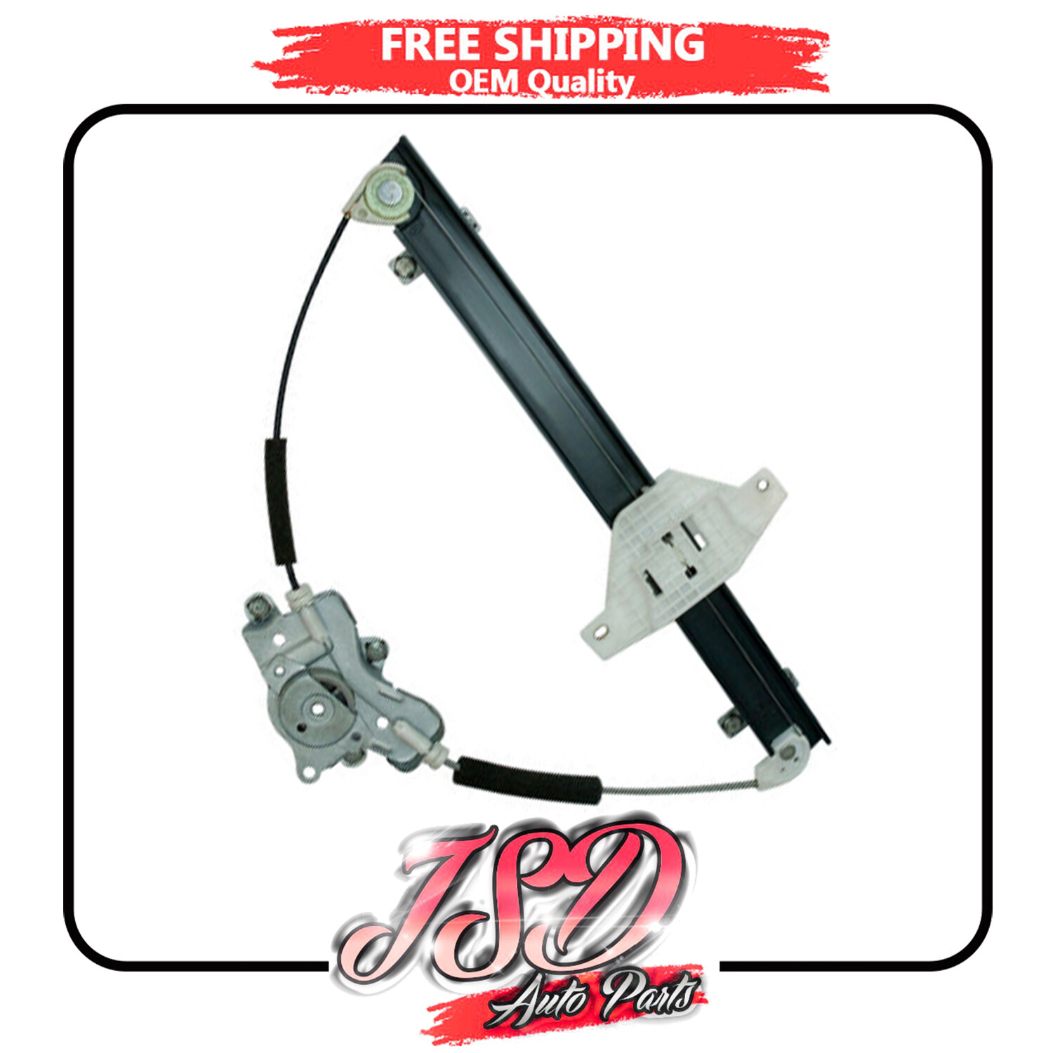 New Window Regulator Front Left Driver
