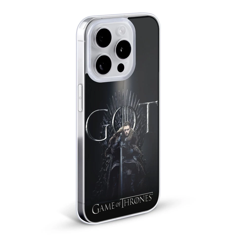 HBO GAME OF THRONES SEASON 8 FOR THE THRONE 1 GEL CASE FOR APPLE iPHONE PHONES - Image 2 of 4
