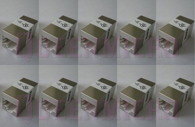 10x CAT6 Shielded Ethernet RJ45 InLine Joiner Coupler Adapter Cable Extender