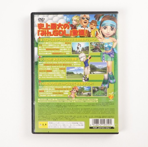 Everybody's Golf 4 / Minna no Golf 4 PlayStation 2 PS2 Japan Import US Seller - Picture 9 of 9