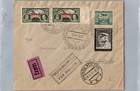 1935 Poland Sokolow Gordon Bennett Contest Ballon Flight Cover to Sanok — photo 1