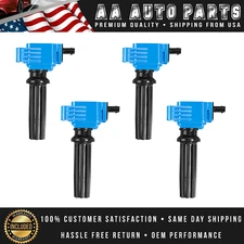 Set of 4 High Performance Ignition Coil For Ford Focus Fusion Edge UF670