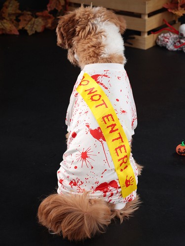 Pet Dog Halloween Outfit Cape Clothes Costume Cat Cute Comfy Dress Christmas - Picture 16 of 20