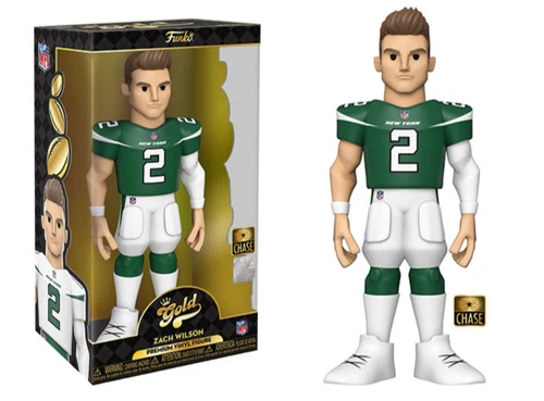 Funko Gold 5 NFL: NY Jets - Zach Wilson (Chase) *Mint*