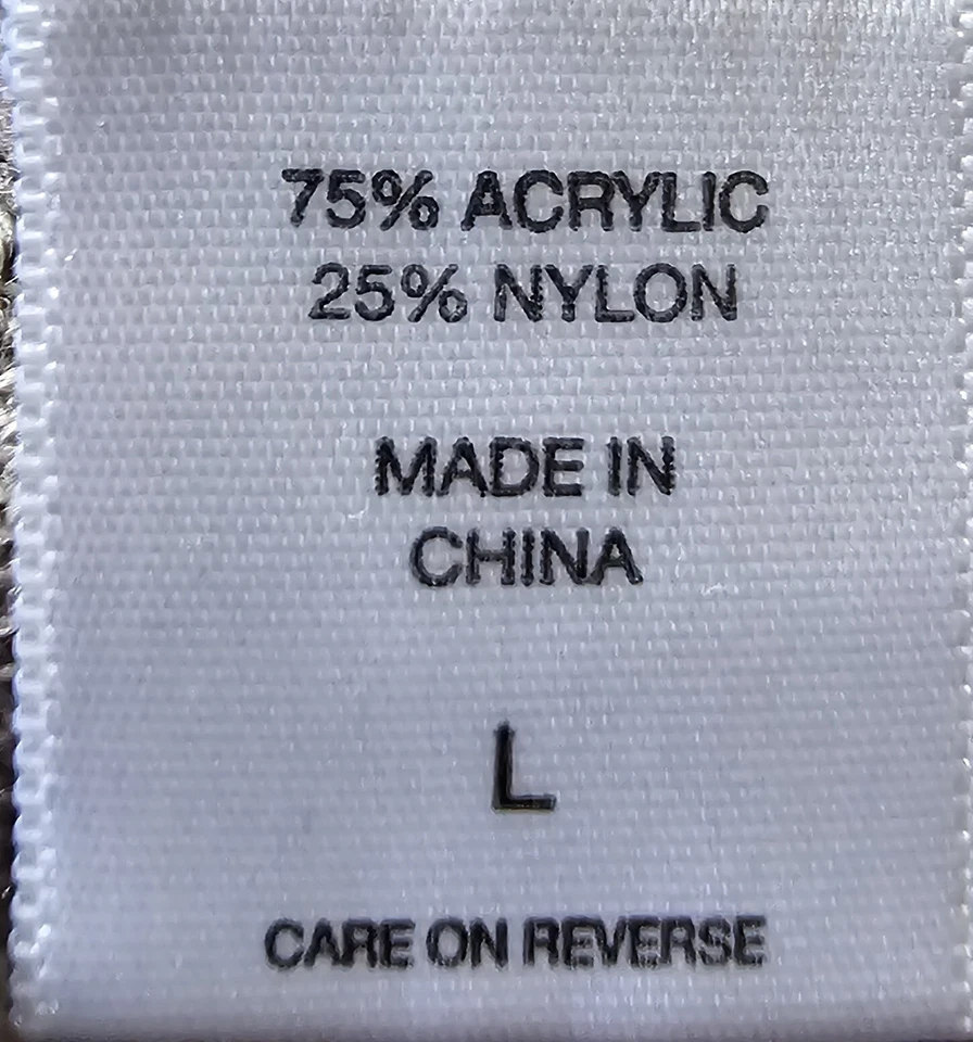 New York & Company Womens Sweater Shirt Top Blouse Size L Large Gray Striped - Image 3 of 4