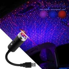 Car Roof Star Light Rotating Music Control Adjustable Galaxy Projector USB