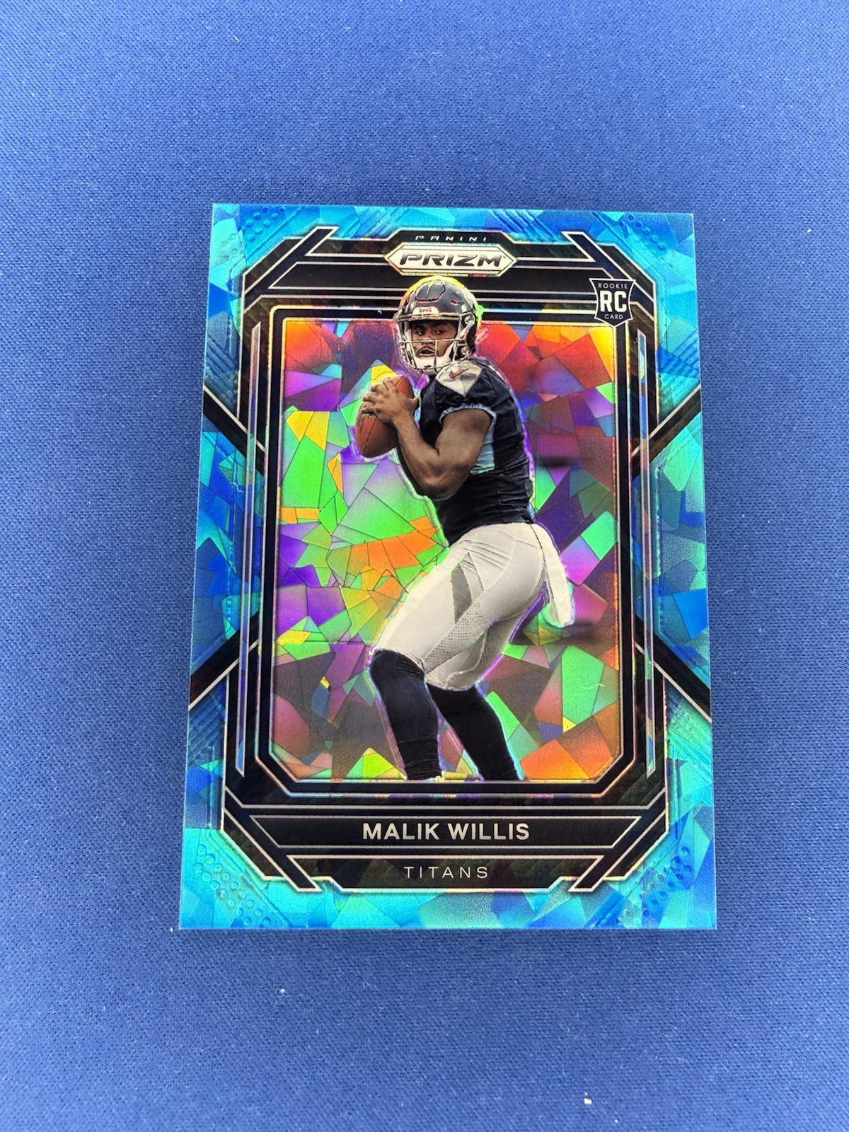 2022 Panini Prizm Blue Ice Prizm #d 78/99 Malik Willis Rookie RC #303
