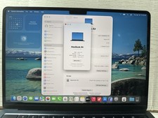 Apple MacBook Air 2024 13" M3 chip 8GB RAM 256GB A3114/MRXV3LL/A