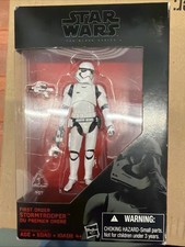 Hasbro Star Wars The Black Series First Order Stormtrooper Figure 3.75  Sealed