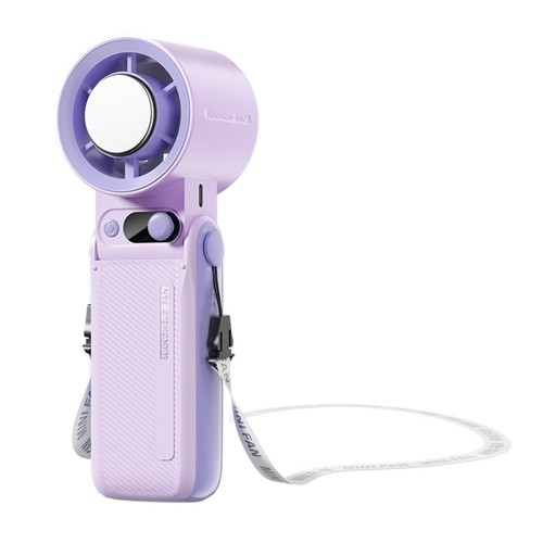 Rechargeable Handheld Fan with 199 Speeds and 10000mAh Battery for Outdoor - Zdjęcie 3 z 6