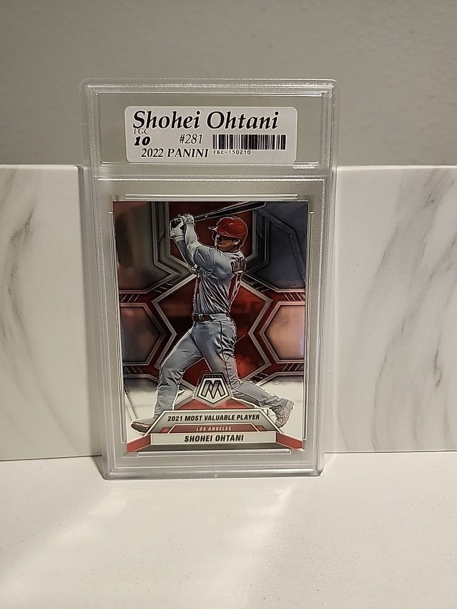 Shohei Ohtani MVP Winner アート作品 Shohei Ohtani MVP Winner アート作品 2022 Panini Mosaic