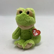 TY Attic Treasures - Floyd Frog - 9" Stuffed Super Soft Plush - New with Tags