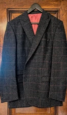 Leonard Jay of London Wool Tweed Blazer