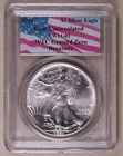 1991 WTC Ground Zero Recovery American Silver Eagle PCGS Gem Uncirculated