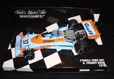 Minichamps Tyrrell F1 Ford 007 Gulf N 37 Season 1976 Alessandro Pesenti Rossi 1:43 400760037
