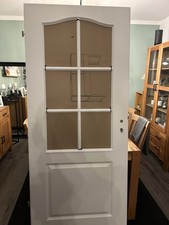 Kilsgaard Zimmertür Innentür Landhaustür Türblatt mit Lichtausschnitt Neu