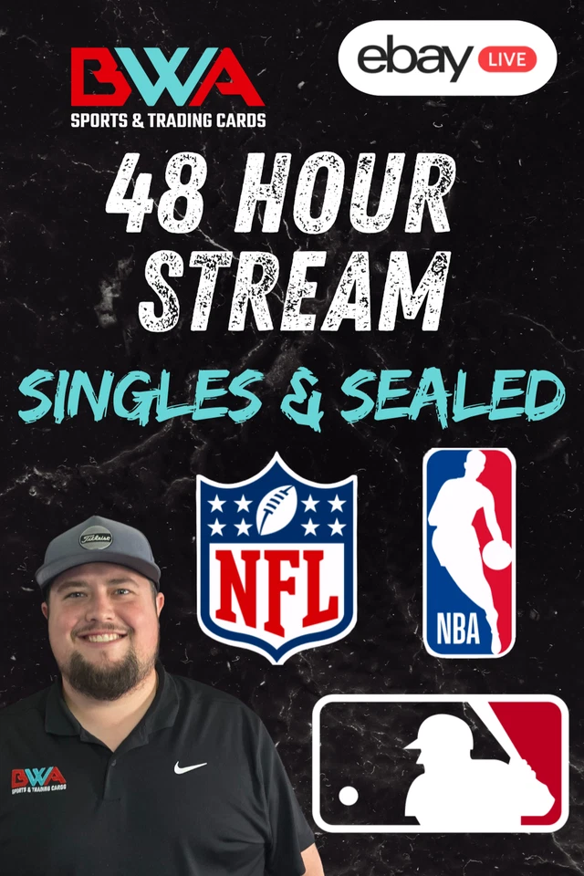 EBAYS FIRST 48 HOUR STREAM! SINGLES SEALED AND DEALS!!!
