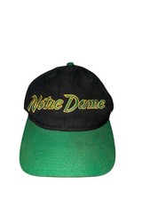 Vintage Notre Dame Outlined Sports Specialties SCRIPT Snapback Fighting Irish