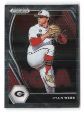 2021 Panini Prizm Draft Picks Ryan Webb #PDP125 Georgia Bulldogs