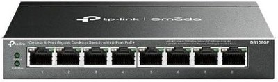 TP-Link Omada 8-Port Gigabit Desktop Switch with 8-Port PoE+ (ds108gp)