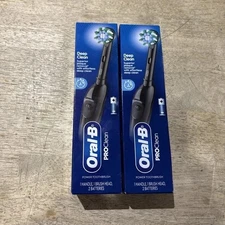 NEW Set Of 2 - Oral-B Pro Clean Proclean Power Toothbrush Black C4