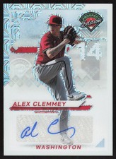 Alex Clemmey /25 AUTO 2025 Panini Prospect Edition Holo Mojo Nationals