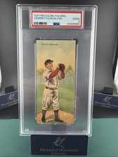 1911 T201 Mecca Double Folder - J. Barrett/G. McGlynn, PSA 2, RARE!