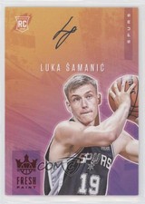 2019-20 Panini Court Kings Fresh Paint Ruby 57/99 Luka Samanic #FP-LSA Auto 0u02