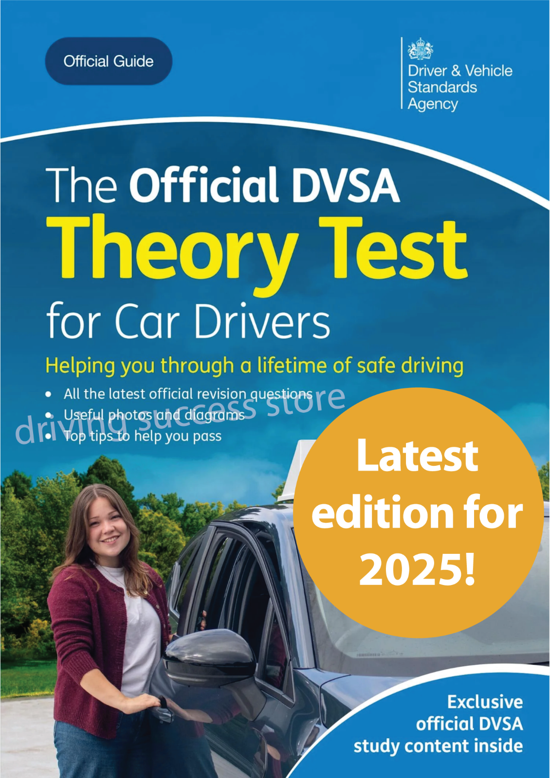 Theory Test 2025 - Official  DVSA Driving Theory Test Book